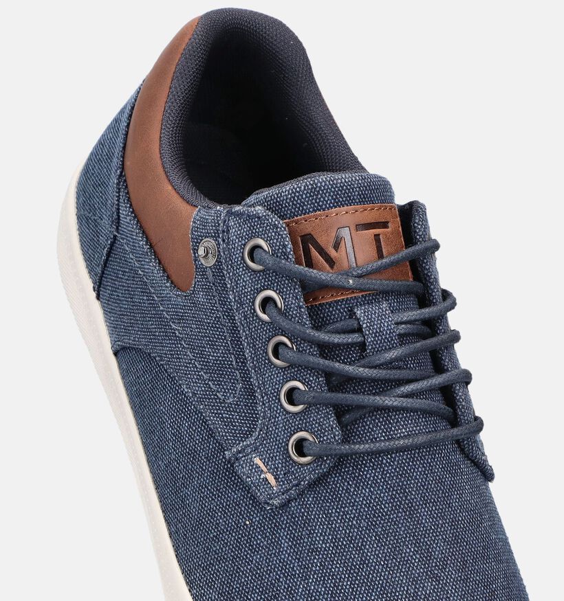 Marco Tozzi Blauwe Sneakers voor heren (371658) - geschikt voor steunzolen