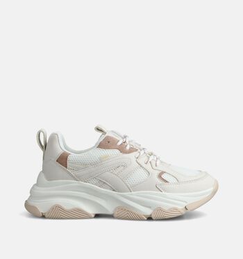 Poelman Baskets Blanc/Rose