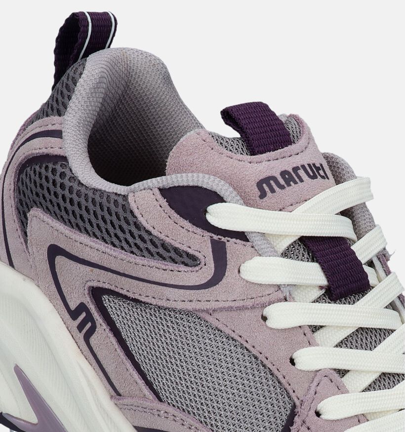 Maruti Novi Baskets en Mauve pour femmes (348442) - pour semelles orthopédiques