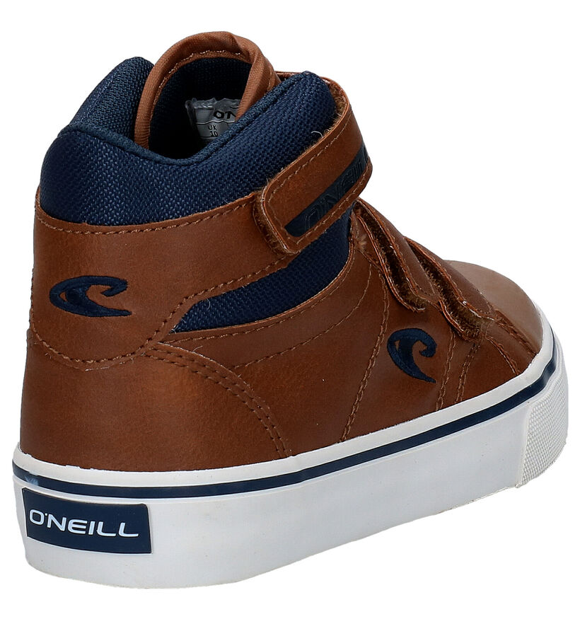 O'Neill Haiku Mid Velcro JR Cognac Bottines in kunstleer (279677)