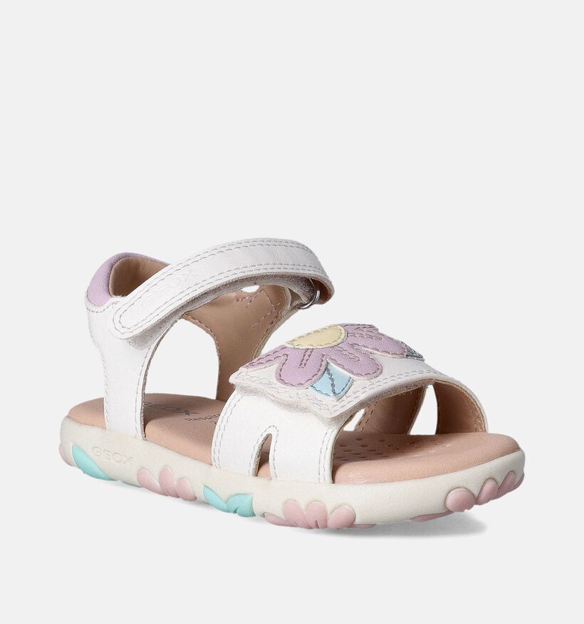 Geox Haiti Witte Sandalen voor meisjes (352936)