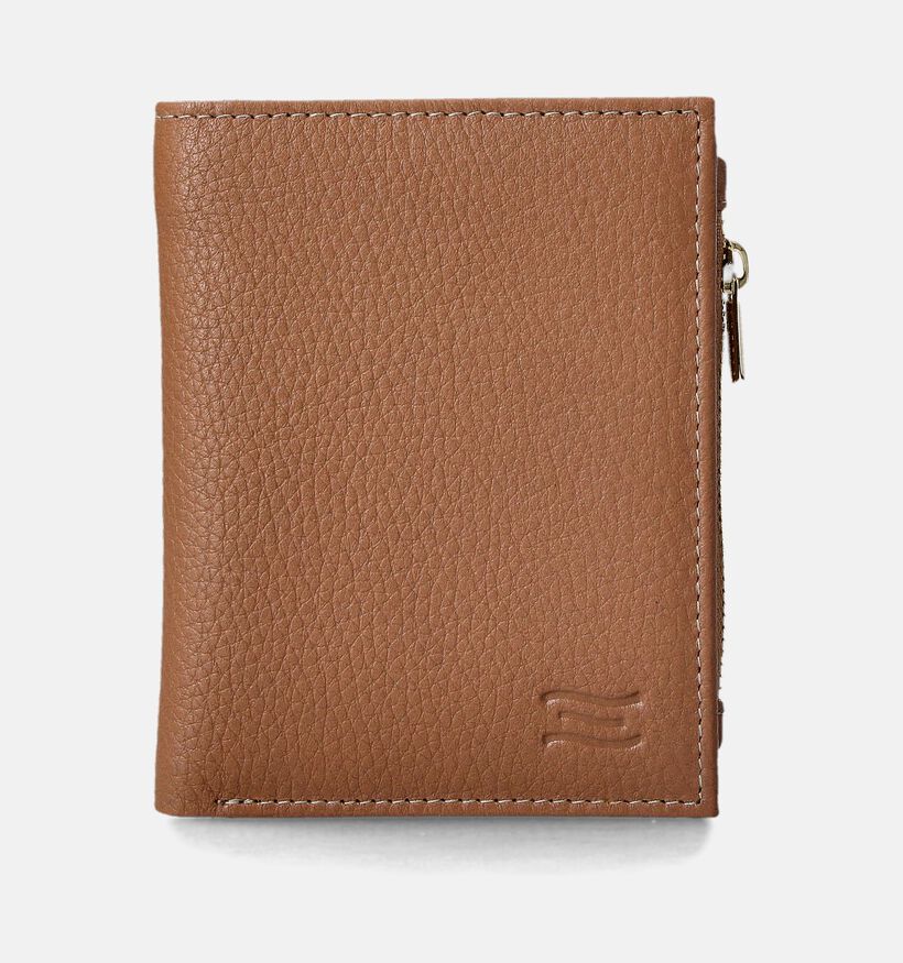 Crinkles Portefeuille en Cognac pour femmes (358118)