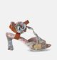 Laura Vita Nino Or Rosé Sandales à Talon pour femmes (356710)