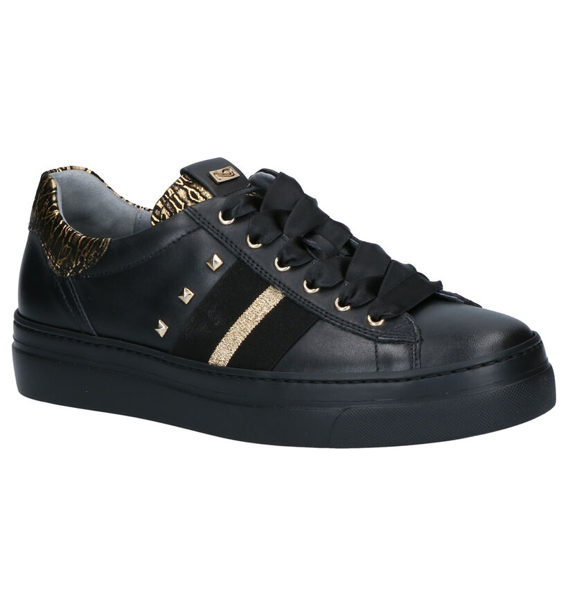 NeroGiardini Chaussures à lacets en Noir en cuir (262503)