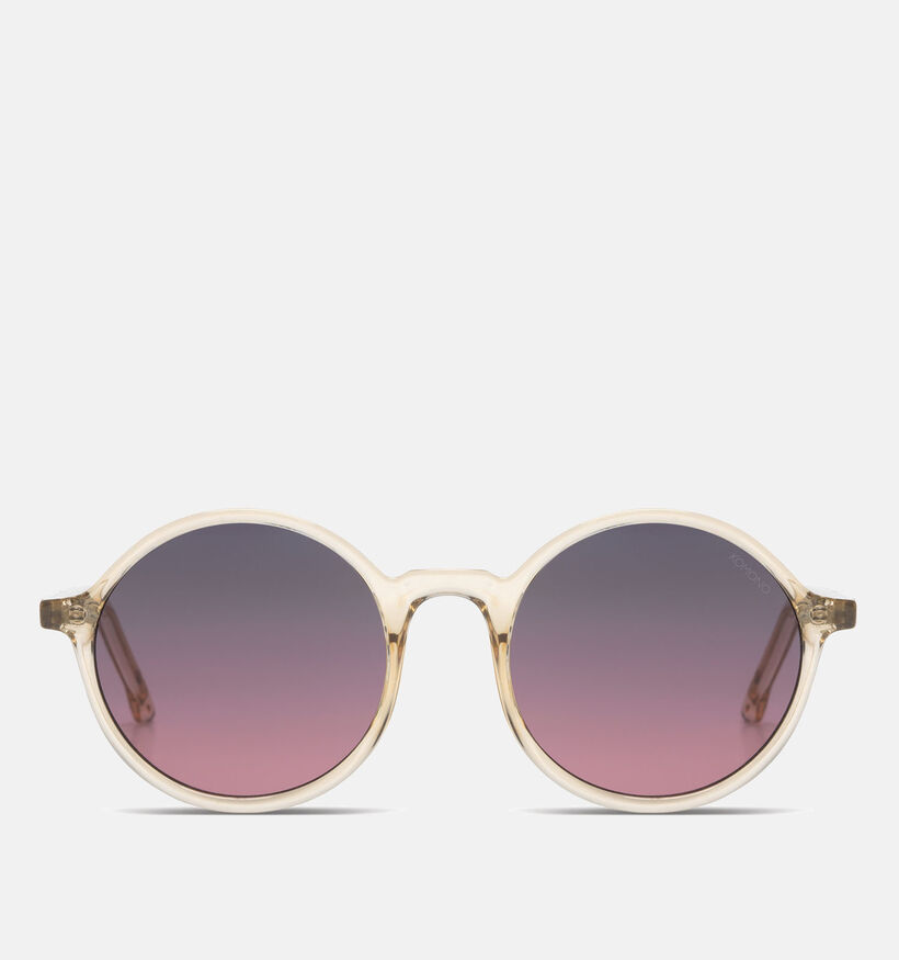 Komono Madison Beige Ronde Zonnebril voor dames (355153)