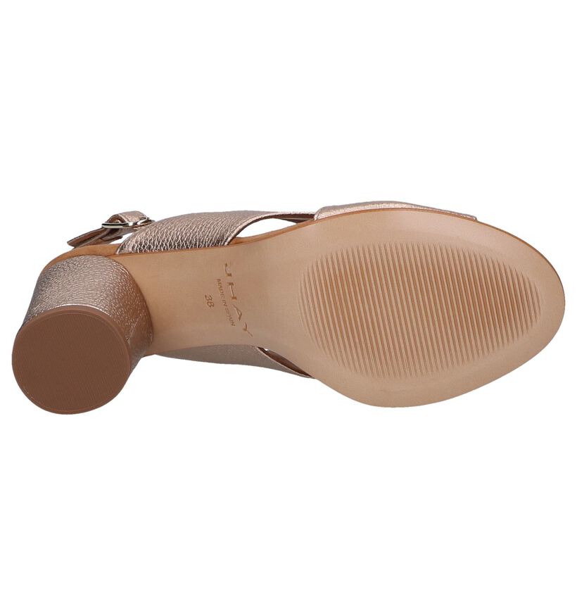 JHay Sandales à talons en Or rose en cuir (247956)