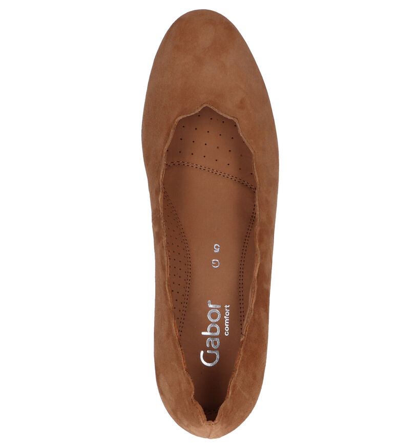 Gabor Cognac Pumps in nubuck (282462)