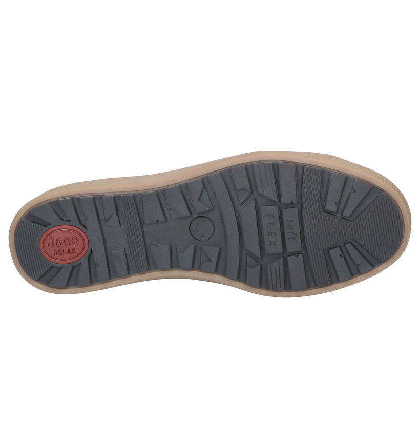 Jana Chaussures à lacets en Cognac en cuir (257530)