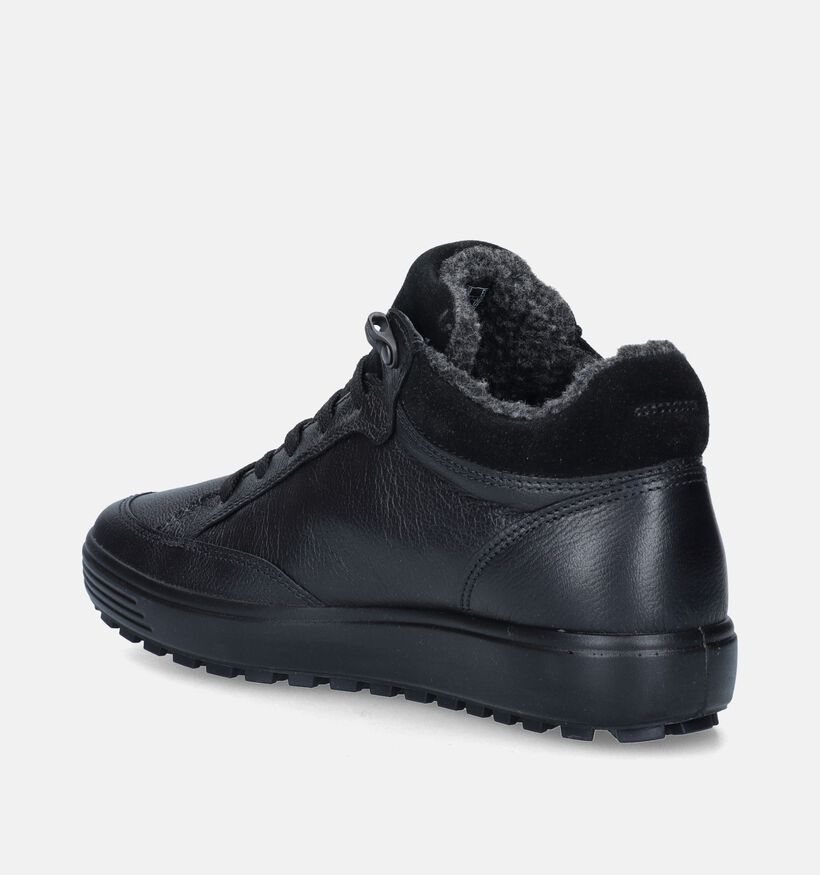 ECCO Soft 7 Tred Zwarte Bottines voor dames (346749) - geschikt voor steunzolen