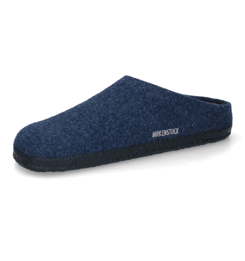 Birkenstock Zermatt Pantoufles en Brun pour hommes (313699)