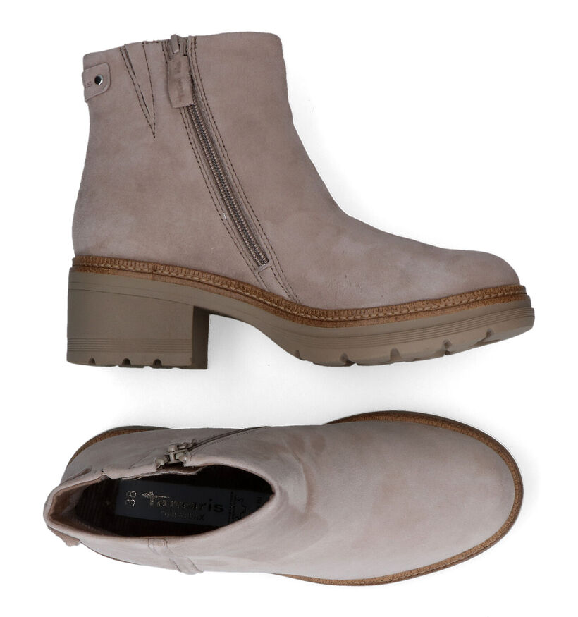 Tamaris Blauwe Enkellaarzen in nubuck (315457)