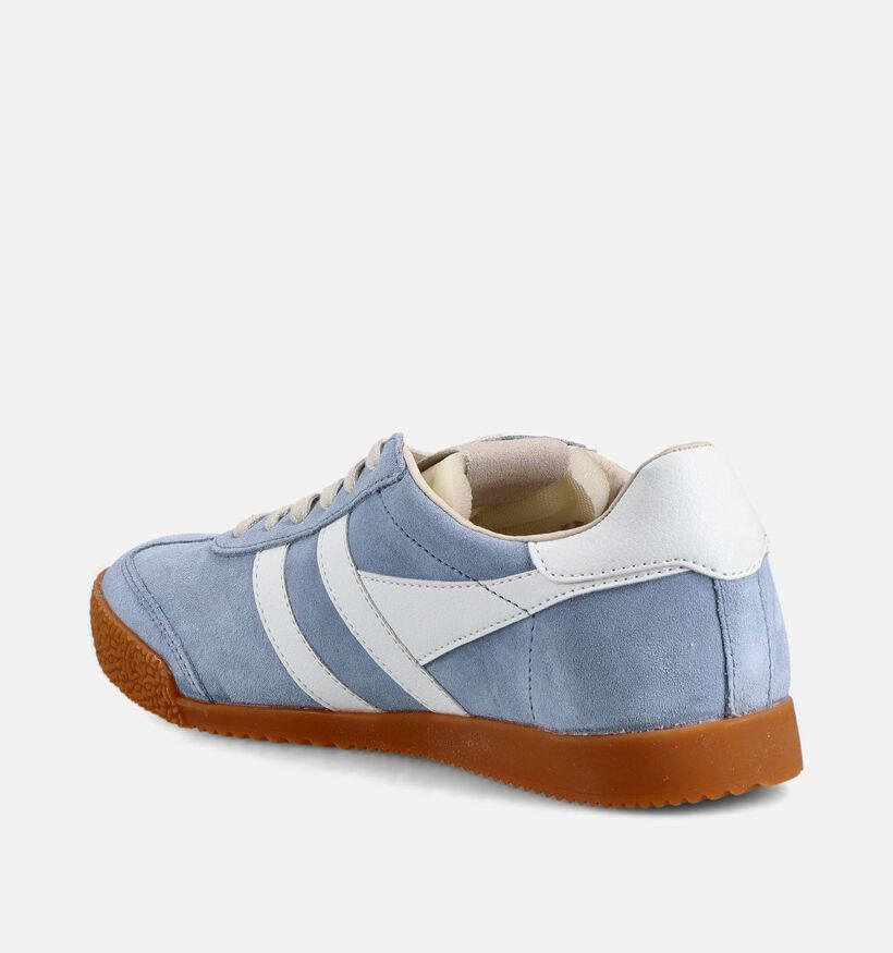 Gola Elan Baskets en Bleu clair pour femmes (368468) - pour semelles orthop&eacute;diques
