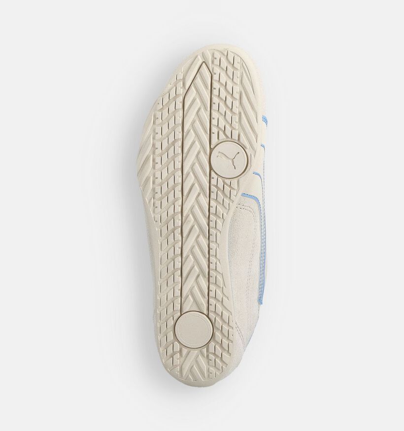 Puma Catch Sole Ecru/Lichtblauwe Sneakers voor dames (359146) - geschikt voor steunzolen
