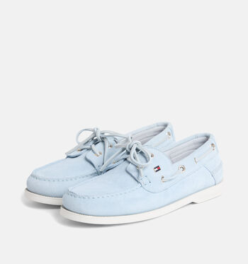 Tommy Hilfiger Chaussures plates Bleu/Or rose