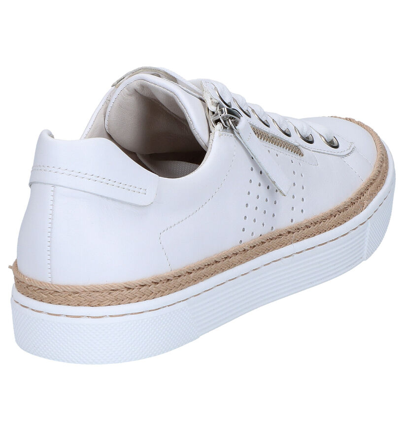 Gabor OptiFit Chaussures à Lacets en Blanc en cuir (271550)