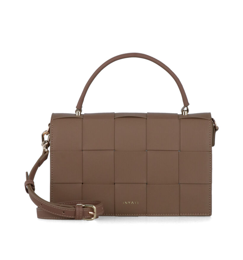 Inyati Pattie Beige Handtas met riem voor dames (341630)