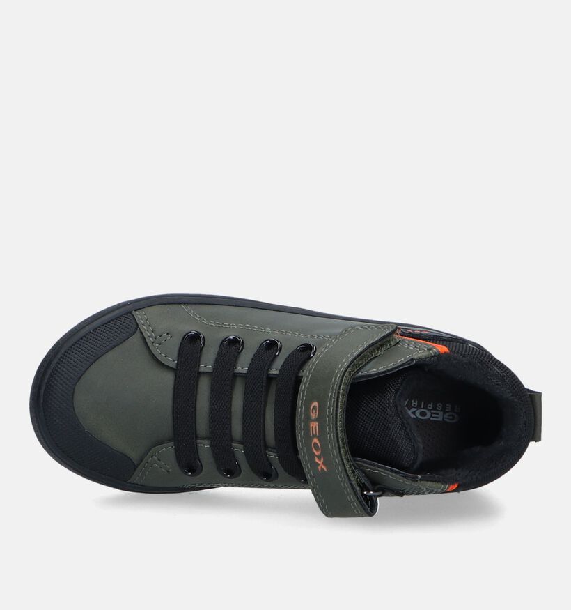 Geox Gisli Gele Hoge Sneakers voor jongens (328535) - geschikt voor steunzolen