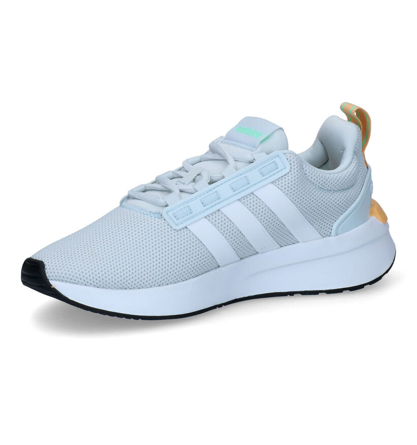 adidas Racer TR21 Baskets en Blanc pour femmes (311387) - pour semelles orthopédiques