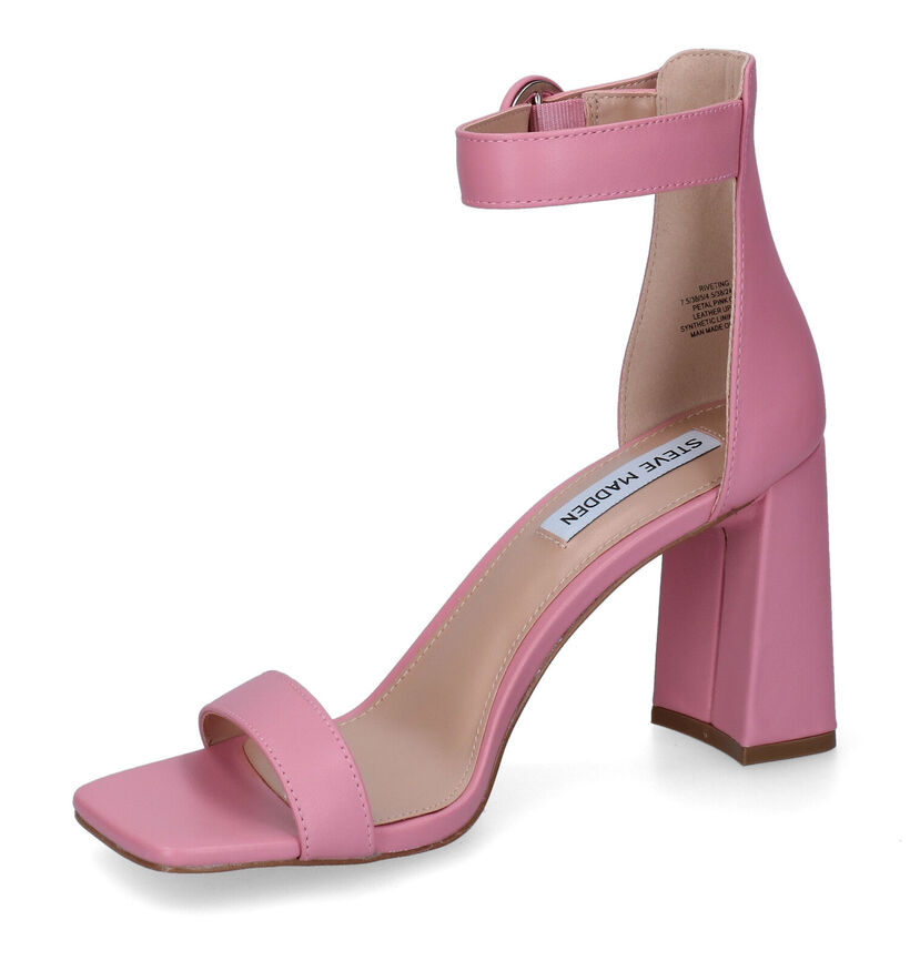 Steve Madden Riveting Roze Sandalen voor dames (305351)