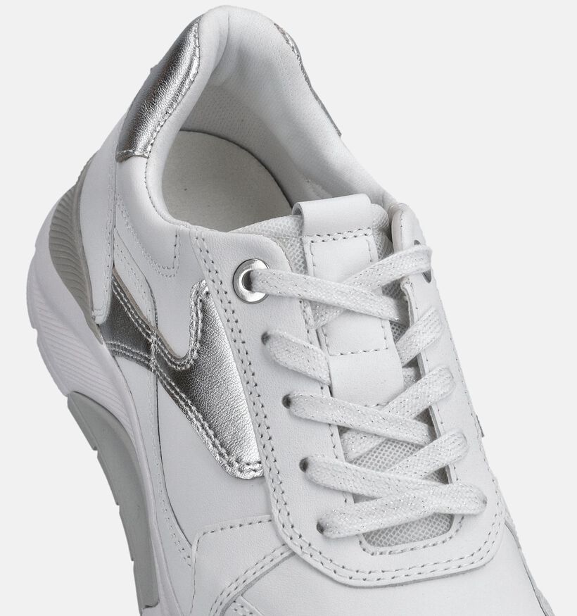 Gabor Baskets casual en Blanc pour femmes (368401) - pour semelles orthop&eacute;diques