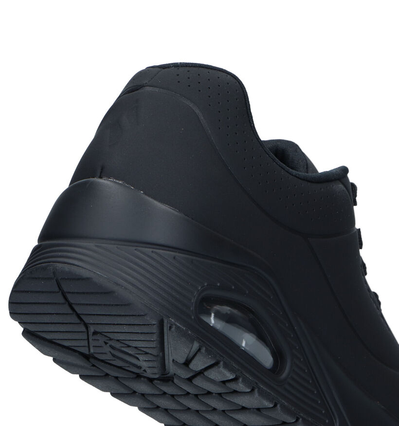 Skechers Uno Stand On Air Zwarte Sneakers voor heren (334159)