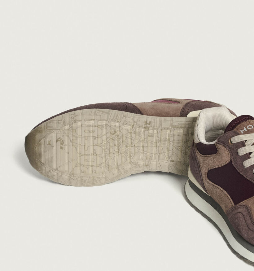 HOFF City Donkerbruine Sneakers voor heren (360144) - geschikt voor steunzolen