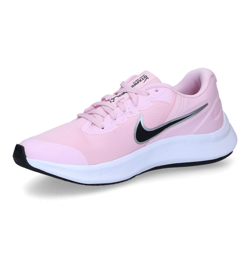 Nike Star Runner 3 Baskets en Rose pour filles (316246)