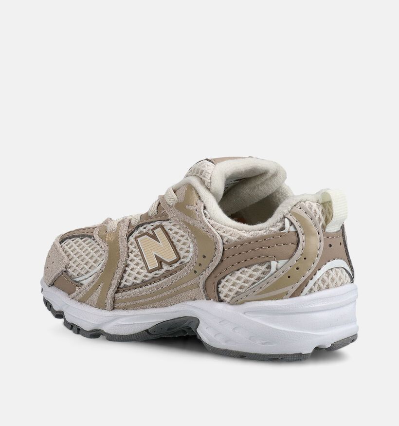 New Balance Lichtbruine Sneakers voor jongens, meisjes (366195) - geschikt voor steunzolen