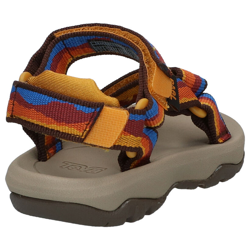 Teva Hurricane Blauwe Sandalen in stof (286623)
