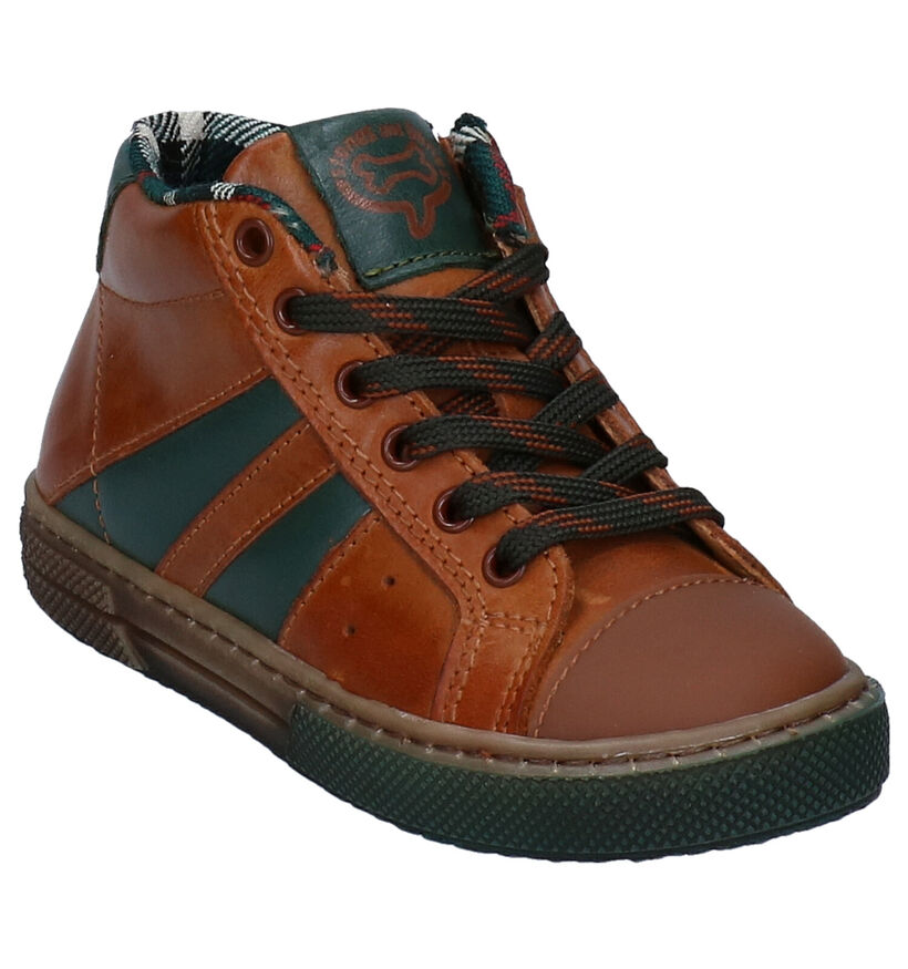 STONES and BONES Rekko Cognac Schoenen in leer (278900)