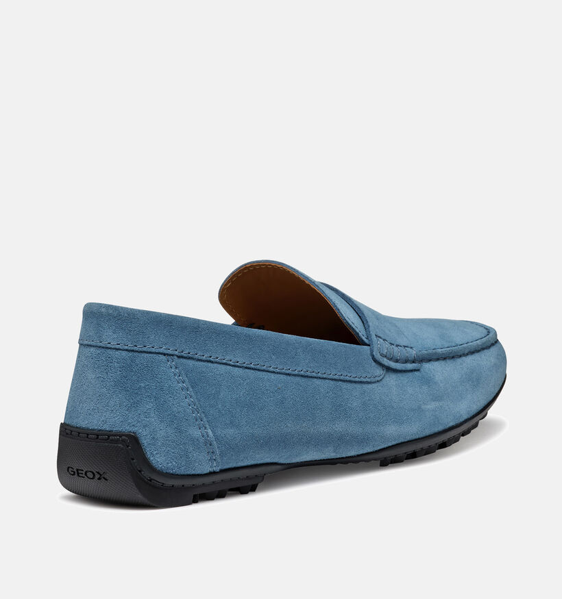 Geox Kosmopolis Grip Mocassins en Bleu pour hommes (353834)