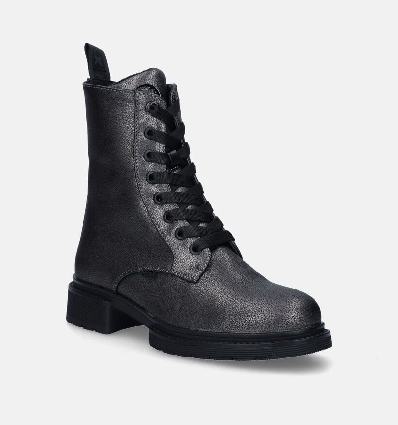 Mexx Holea Glad Botines en Argent pour femmes (346031)