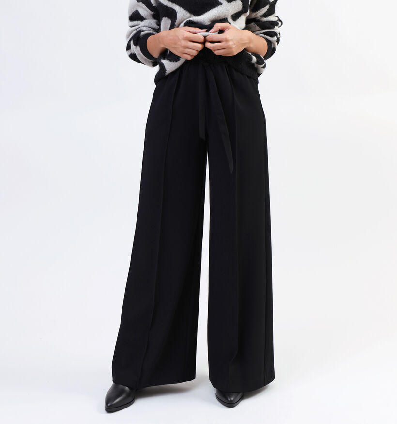 comma Pantalon large en Noir pour femmes (334770)