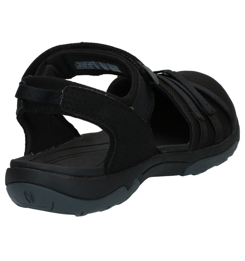 Teva Tirra Zwarte Sandalen in stof (270626)