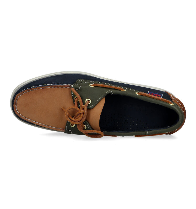 Sebago Dockside Portland Spinnaker Blauwe Bootschoenen voor heren (336835)