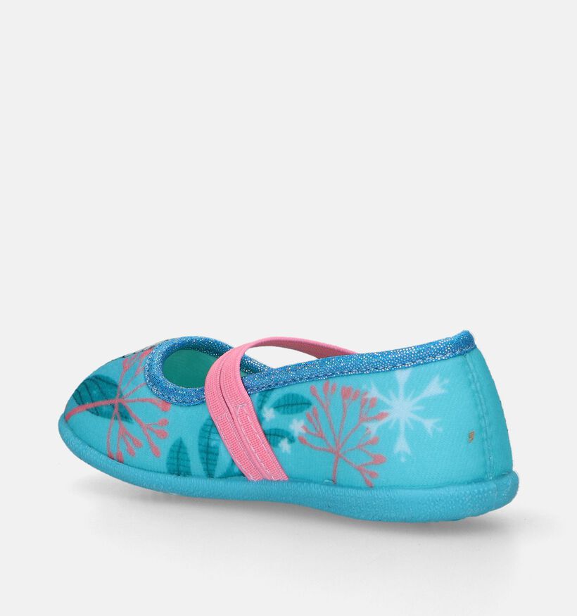 Frozen Elsa Pantoufles en Bleu pour filles (341580)