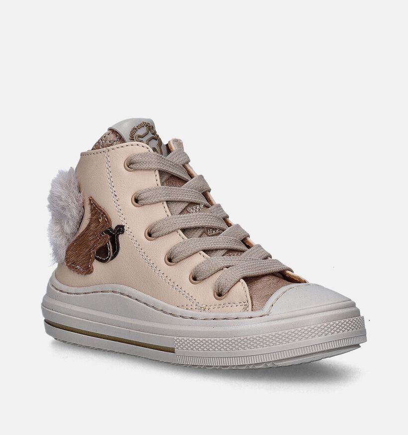 STONES and BONES Lyrra Bottines en Beige pour filles (345776) - pour semelles orthop&eacute;diques