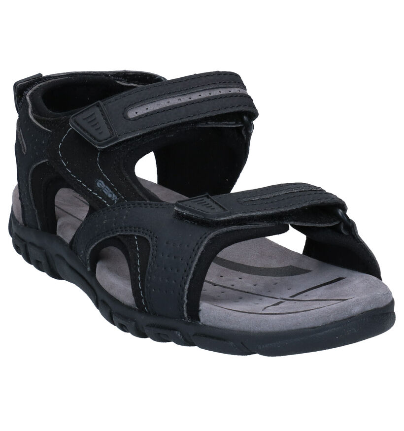 Geox Strada Blauwe Sandalen in kunstleer (303432)