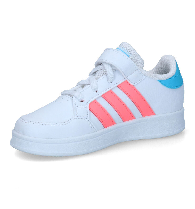 adidas Breaknet Baskets en Blanc pour filles (318927) - pour semelles orthopédiques