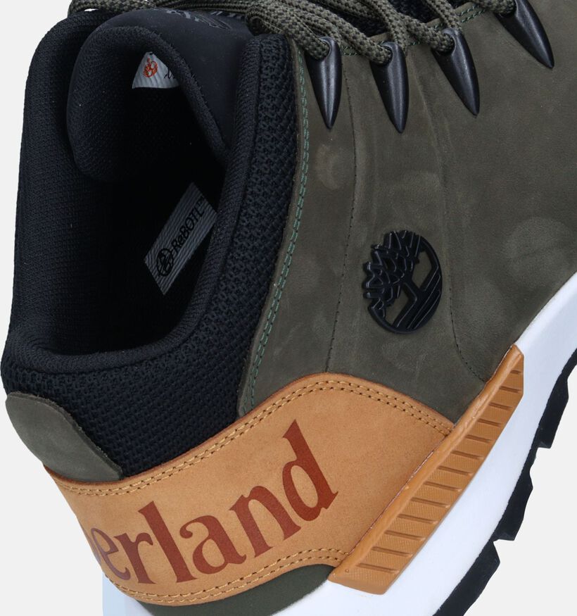 Timberland Sprint Trekker Mid Kaki Bottines voor heren (344950) - geschikt voor steunzolen