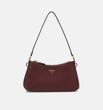 Guess Schoudertassen Zwart/Bordeaux