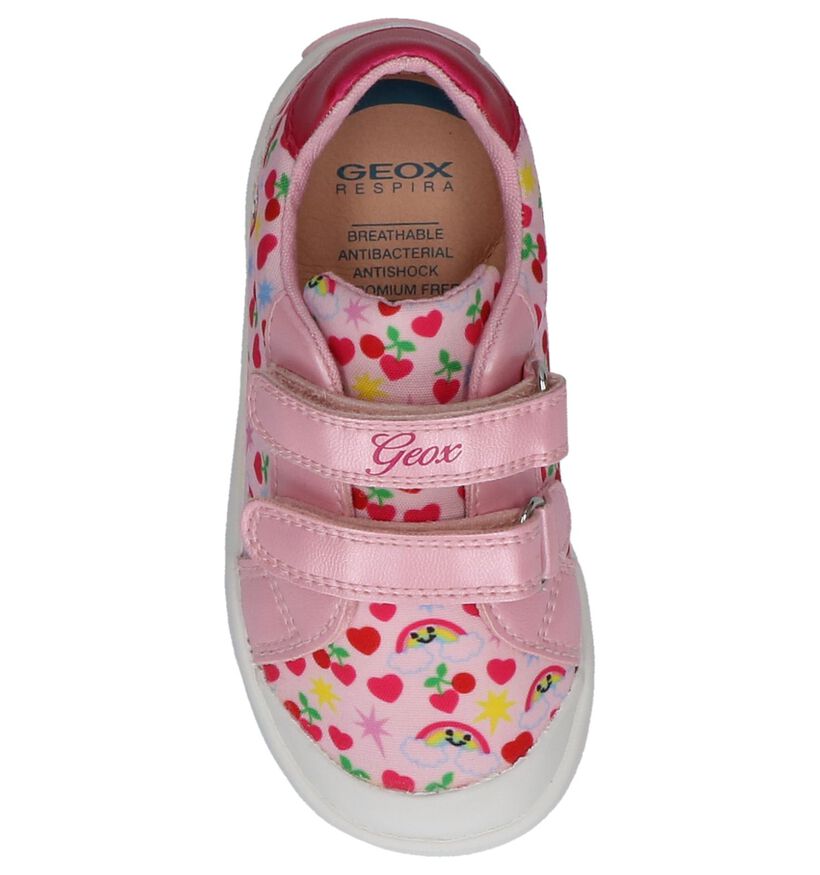 Geox Chaussures pour bébé  en Rose en textile (210514)