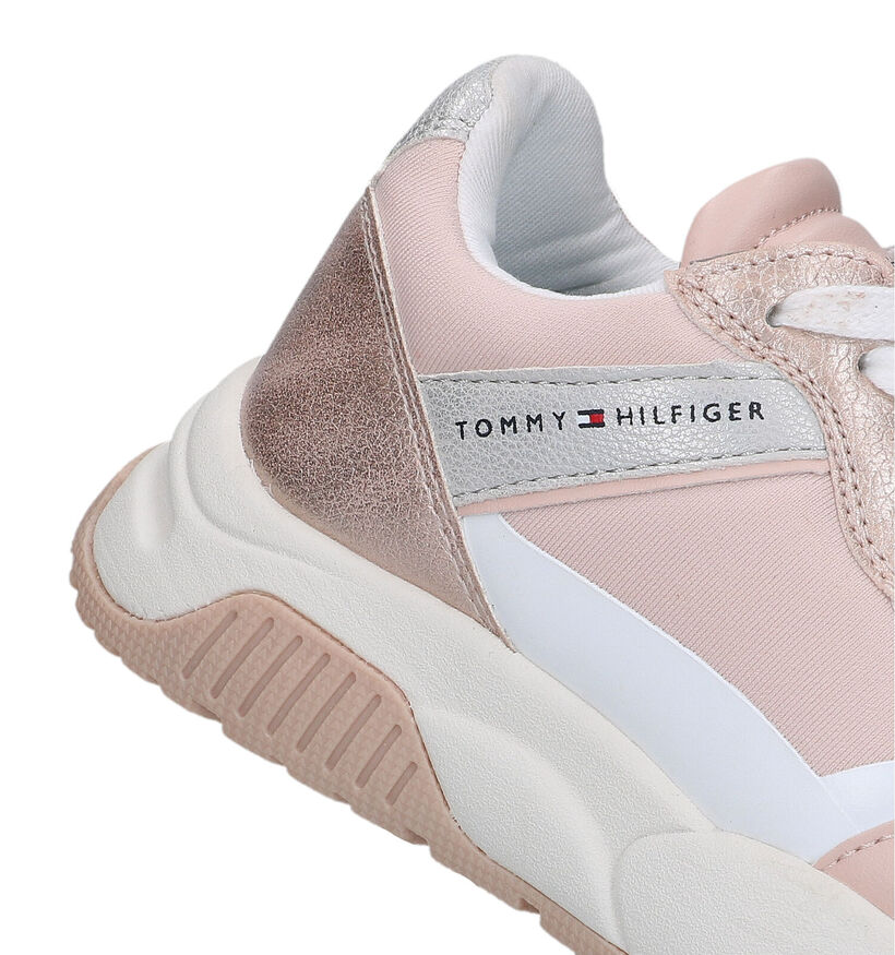 Tommy Hilfiger Rose Gold Sneakers voor meisjes (321579) - geschikt voor steunzolen