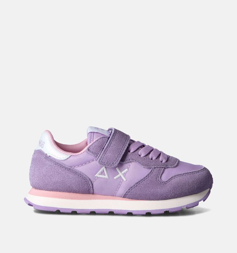 Sun68 Ally Solid Lila Sneakers voor meisjes (362457) - geschikt voor steunzolen
