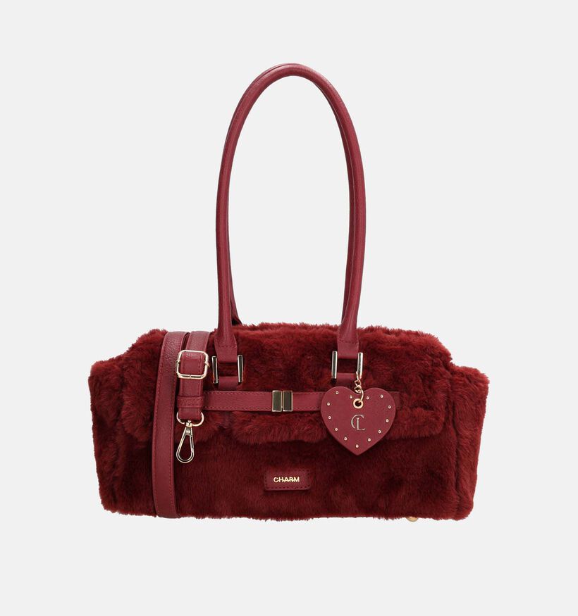 Charm London Stockholm Sac &agrave; bandouli&egrave;re en Bordeaux pour femmes (380958)