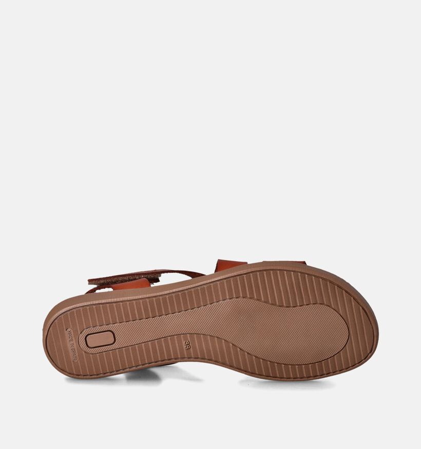 Hee Cognac Sandalen voor dames (353621)