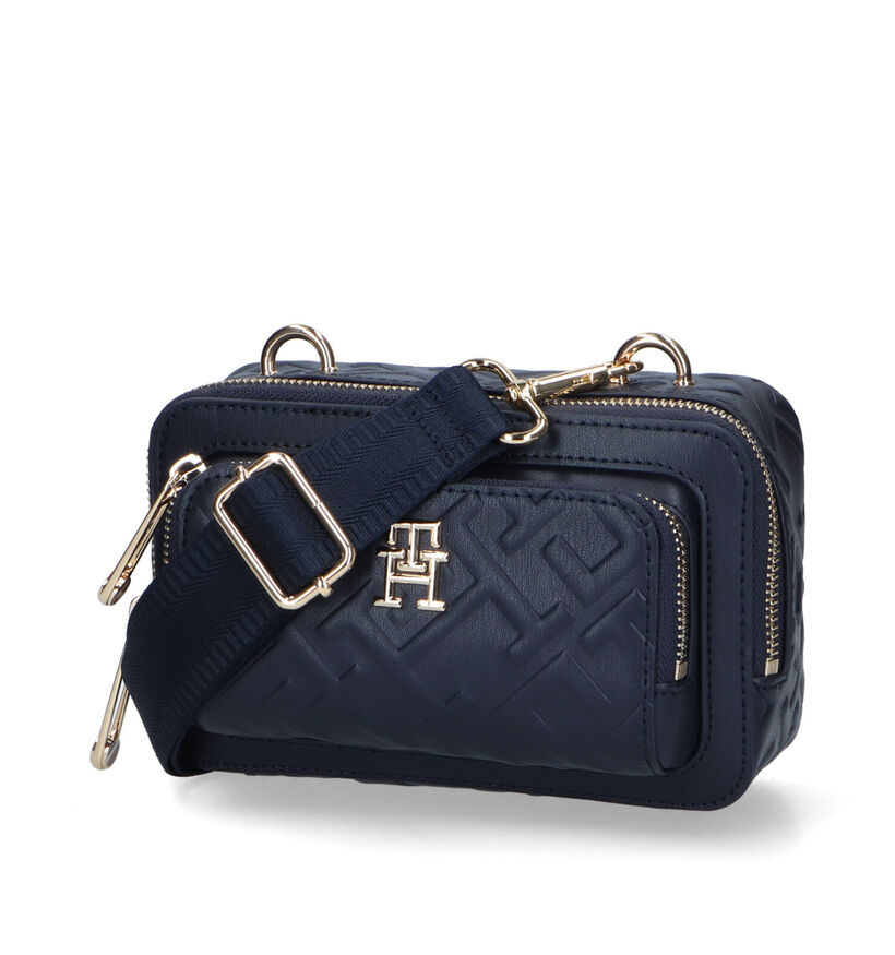 Tommy Hilfiger Iconic Sac porté croisé en Bleu en simili cuir (326218)