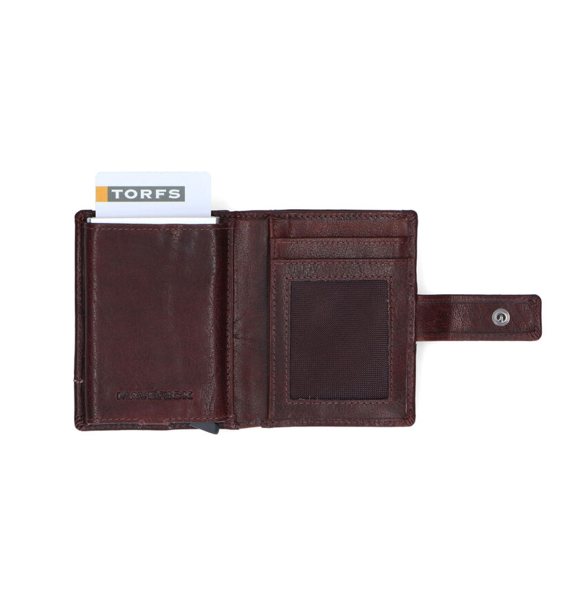 Maverick Porte-carte en Cognac pour hommes (341275)