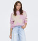 JDY Kilian Flower Roze Trui voor dames (365965)