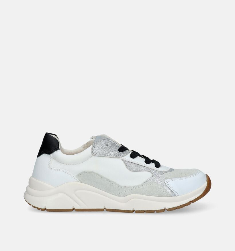 Geox Mawazy Witte Sneakers voor meisjes (335796) - geschikt voor steunzolen